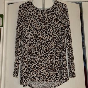 Maurices Animal Print 24/7 Top